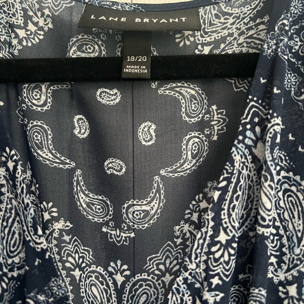 Lane Bryant Bandana Chiffon Maxi Dress - Picture 3 of 7